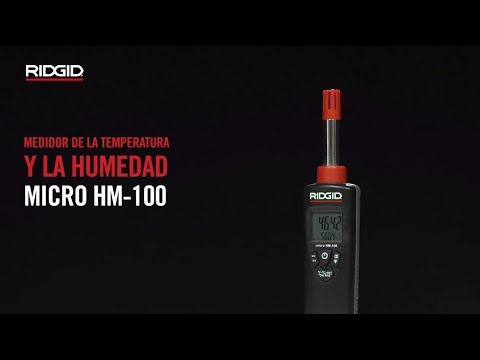 RIDGID Termohigrómetro micro HM-100