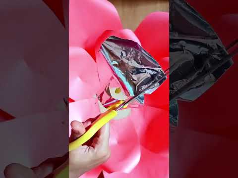 Easy paper flower//paper craft//paper rose flower#shorts #viralshort #viralvideo #diy