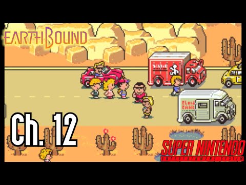 EarthBound - Ch. 12 - Through Dusty Dunes Desert