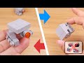 Micro cube type cannon tankbot transformer mech - Cunnonbot