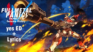 Download lagu FMP IV Full Metal Panic Invisible Victory ED yes   Lyrics mp3