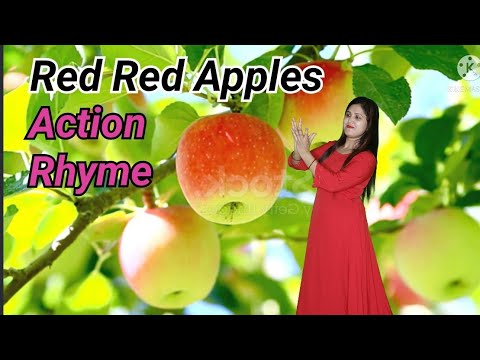 Red Red Apples Action Rhyme
