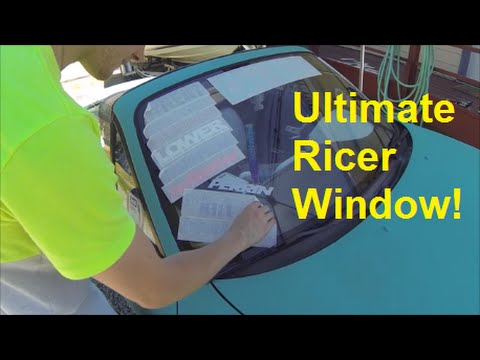 Rocket Bunny Miata Build Part 12 - Ricer Windhsield and Putting it Back Together!