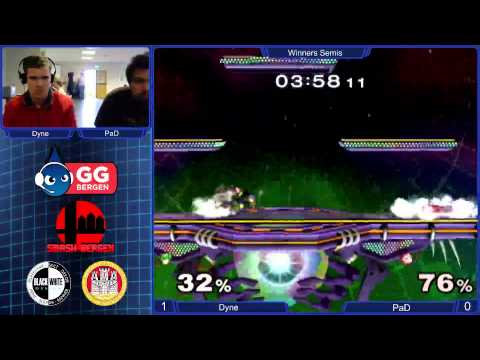 GG Bergen Melee XI - Winners Semis - Dyne (Marth) vs PaD (Jigglypuff)