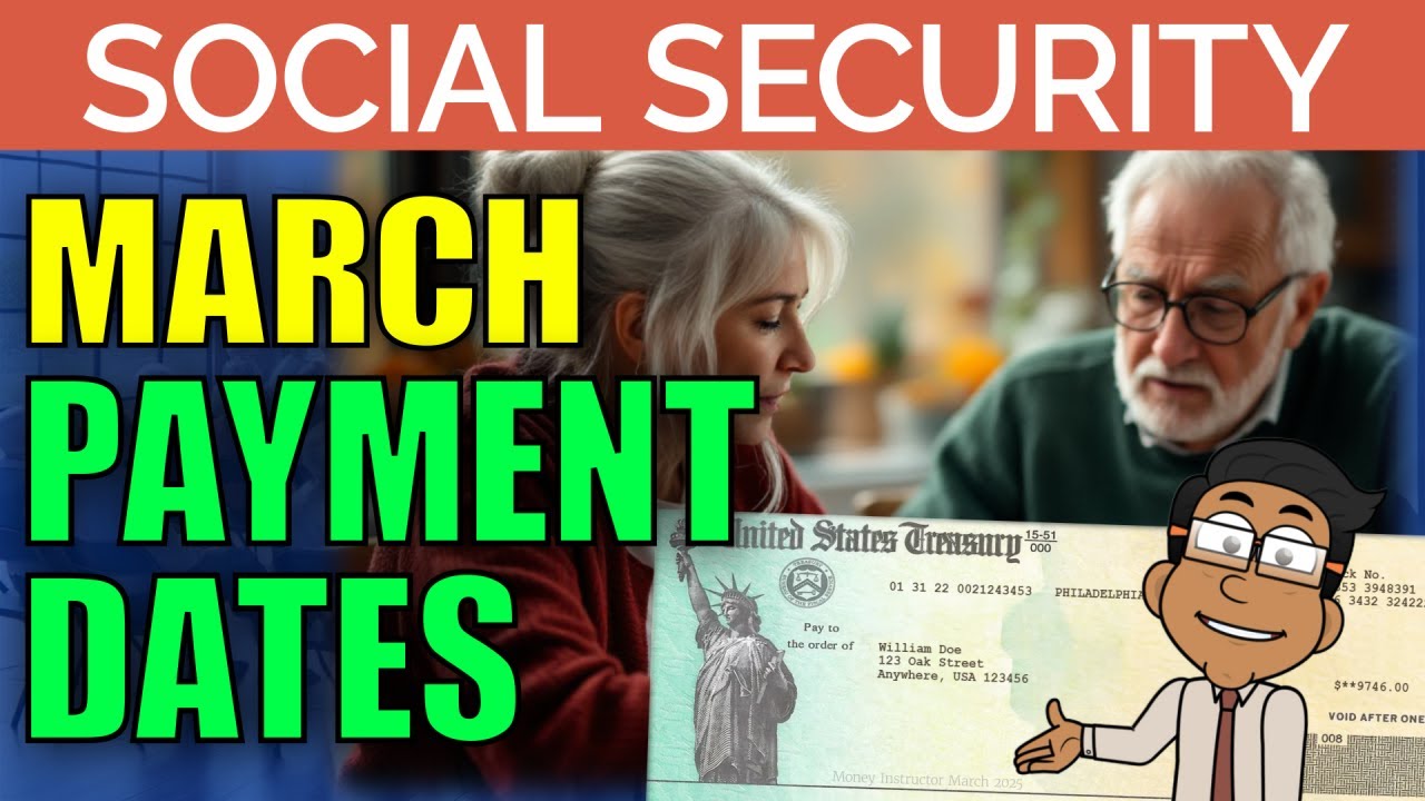 Social Security Checks: March 2025 Payment Schedule Dates Update