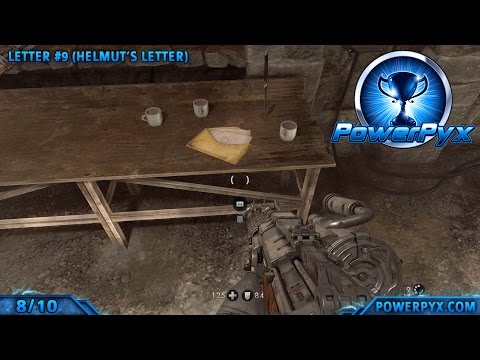 Wolfenstein The Old Blood - Chapter 7 All Collectible Locations (Gold, Nightmare Levels, Letters)