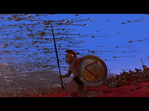 300 ARCHERS vs 50.000 SPARTANS - Ultimate Epic Battle Simulator