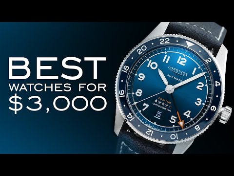 The BEST Watches For $3,000 In Every Category - Everyday, Aviation/GMT, Dress, Dive, & Chronograph
