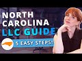 North Carolina LLC How To Start An LLC In North Carolina Step By Step Guide