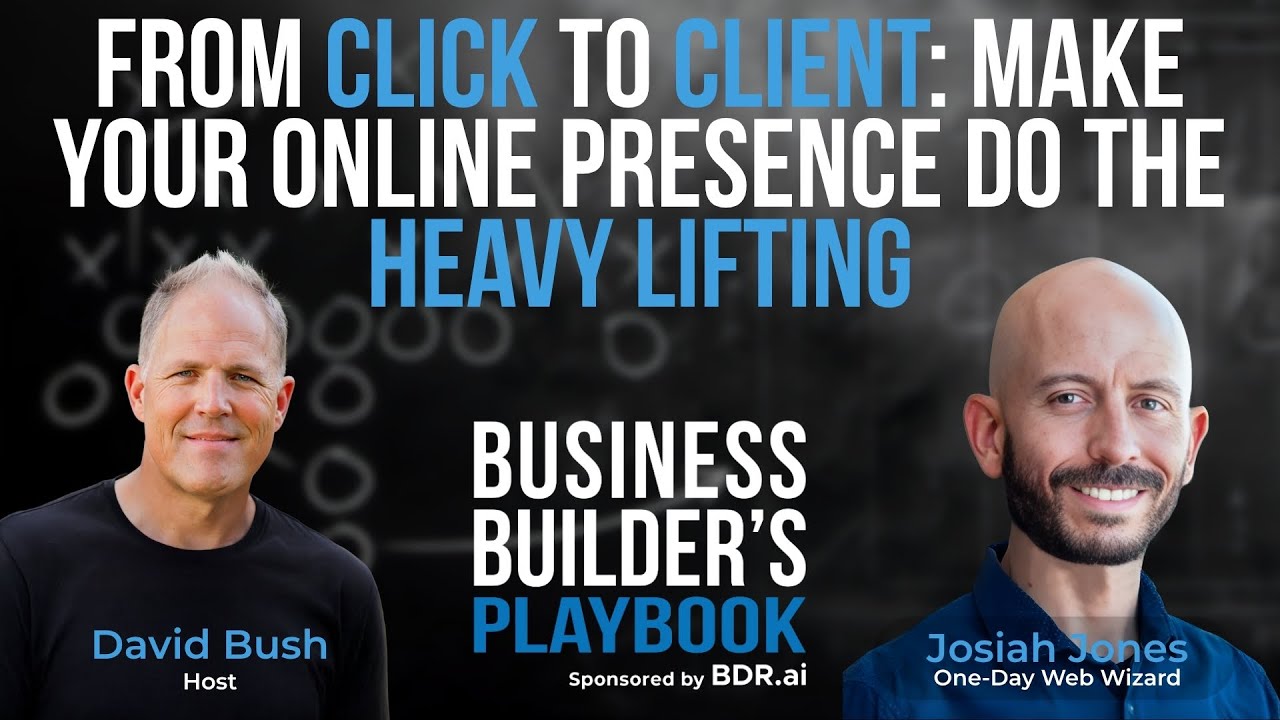 Josiah Jones - How to Transform Your Website Into a Conversion Machine (Without Spending a Fortune)