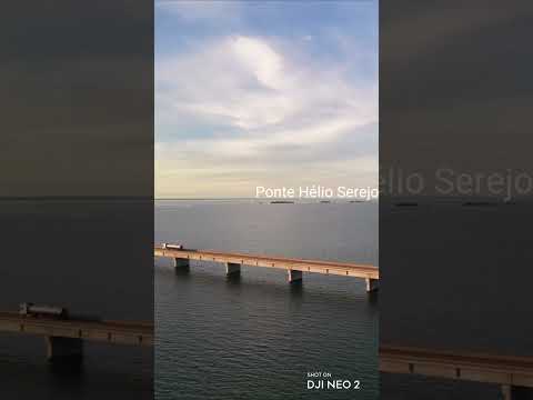 Ponte Hélio Serejo - Pres. Epitácio/Bataguassu. #djineo2 #dji #djibrasil #drone #neo2