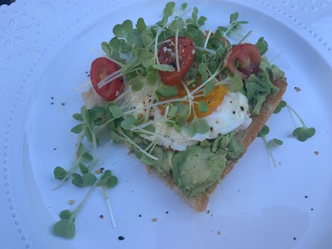 How our family enjoys microgreens.