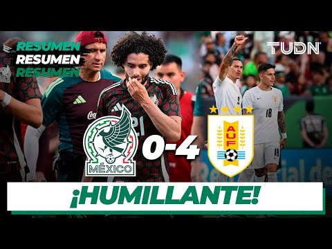 Highlights and goals | Mexico 0-4 Uruguay | International Friendly | TUDN