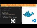 Python Web App In A Docker Container 2025 Guide Dockerfile Explained Useful Tips