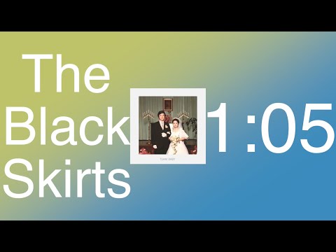 🎥검치의 흑백영화같은 사랑🎞 [ENG | KOR] The Black Skirts - 1:05    |   검정치마 - 1:05 (한시오분) 가사 [Lyric Video]