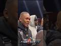 Israel Adesanya EMBRACES Anthony Joshua TEAM at weigh in for Otto Wallin!