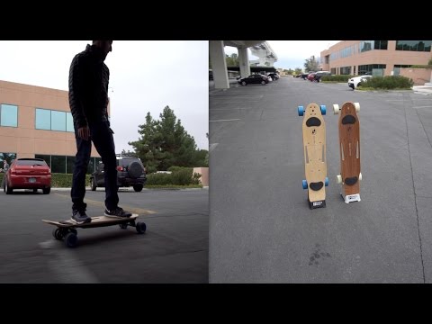 Riding the ZBoard 2 at CES!