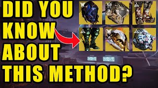 HOW TO GET LOST SECTOR EXCLUSIVE EXOTICS WITHOUT FARMING LOST SECTORS?? - DESTINY 2