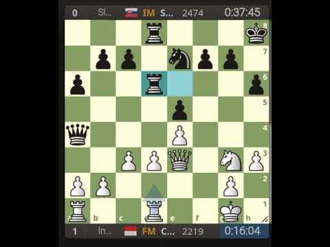 FM Satri Cahaya 🇲🇨 vs IM Samir Sahidi 🇸🇰 Round 2 Indonesia vs Slovakia