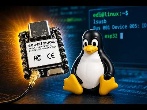 Video Thumbnail: ESP32 unter Linux: Wir ranken die Frameworks mit  ⁨@pixeledi⁩