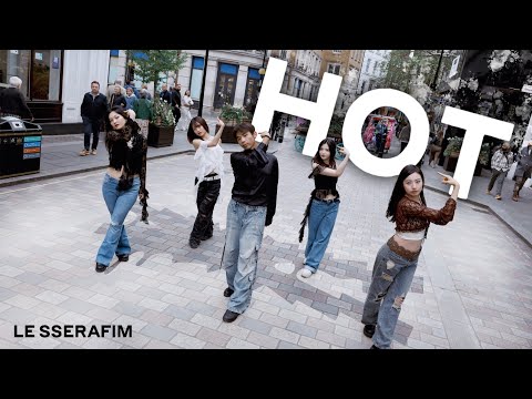 [KPOP IN PUBLIC | ONE TAKE] LE SSERAFIM (르세라핌) - HOT | Dance Cover in LONDON