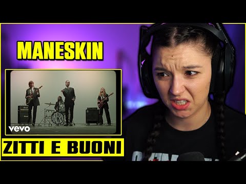 Måneskin - ZITTI E BUONI | FIRST TIME REACTION | Official Video