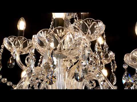 Produktové video křišťálového lustru