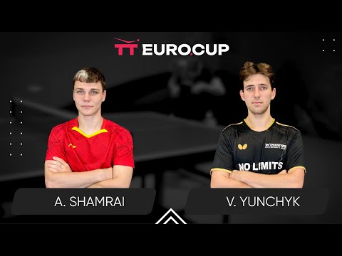 18:50 Andrii Shamrai - Valentyn Yunchyk 15.10.2024 TT Euro.Cup Ukraine Elite. TABLE 3