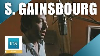 Serge Gainsbourg enregistre &quot;Je suis venu te dire que je m&#39;en vais&quot; | Archive INA