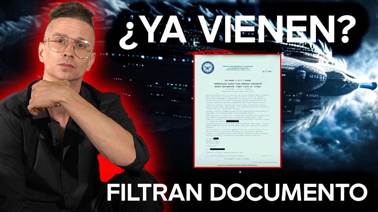 3I/ATLAS ¿Una nave alienígena viene a la Tierra? Filtran documento Militar que lo confirma