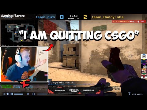 NiKo rage compilation | ft. woxic, Lobanjica, xantares