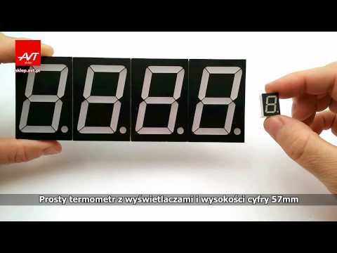 AVT1790 - Termometr XXL