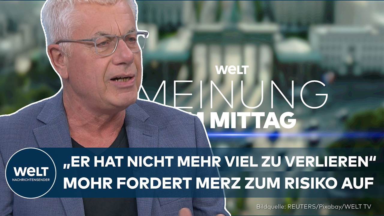 DEUTSCHLAND: "Wir haben ein Problem!" Reinhard Mohr analysiert die Lage von Kanzler Friedrich Merz