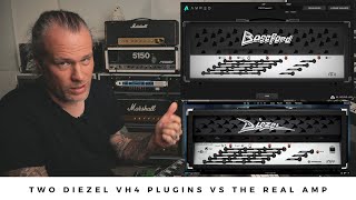 Video thumbnail for Two DIEZEL VH4 PLUGINS vs THE REAL AMP. by Euge Valovirta