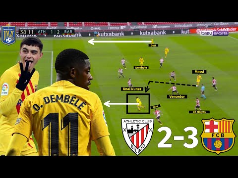 How Koeman's 4-3-3 Created Issues for Bilbao | Athletic Club vs Barcelona 2-3 | Tactical Analysis