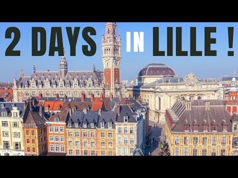 Lille, France 🇫🇷  Walking Tour of the Old City, Museums & MORE !