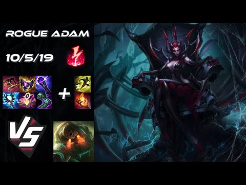 Rogue Adam SUPPORT Elise vs Nautilus - EU Challenger Patch 25.22