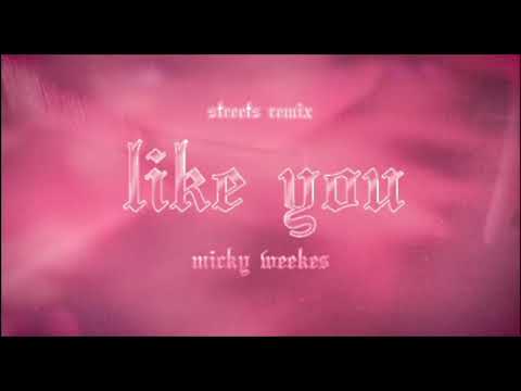Like you (REMIX) - Micky Weekes // 1 hr
