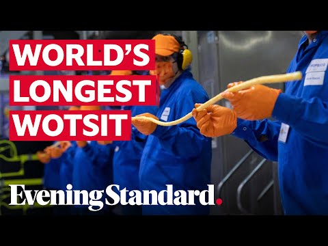 World’s longest Wotsit stretches over 10 metres long and breaks Guinness World Record