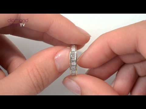 E4266 - Stunning Half Eternity Ring 0.50CT Diamond 9K Yellow Gold