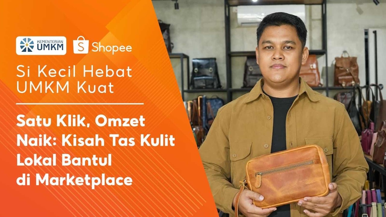 Satu Klik, Omzet Naik: Kisah Tas Kulit Lokal Bantul di Marketplace