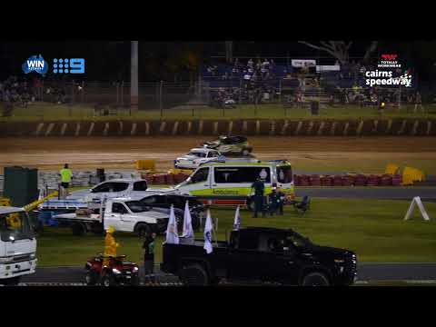 Oct14th JrSH3 at TWW Cairns Speedway Junior Sedans Heat 3