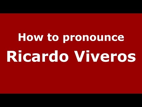 How to pronounce Ricardo Viveros (Spanish/Argentina) - PronounceNames.com
