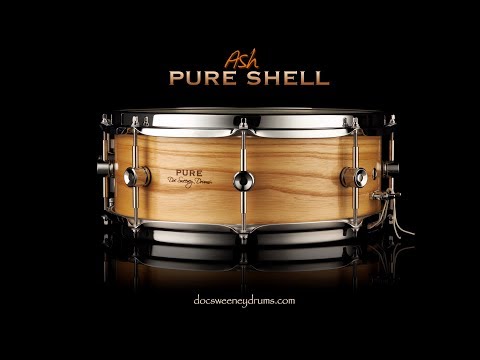 Doc Sweeney 5.5x14 Pure Shell Snare Drum Ash image 11