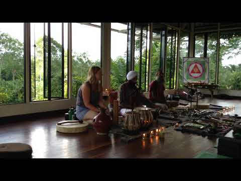 Gabriella & Punnu Wasu perform Across the Universe @ The Yogi's Garden on Bali ~ February 2020