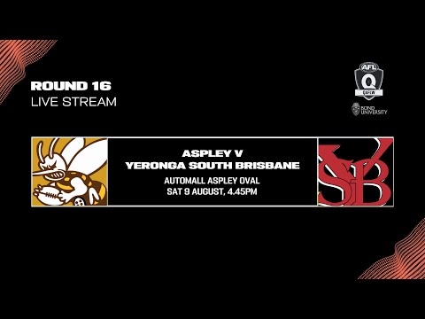 LIVE Bond University QAFLW ROUND 16 - Aspley v Yeronga South Brisbane