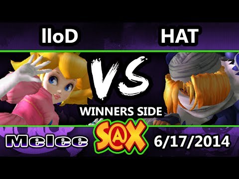 S@X Weekly - Hat (Sheik) Vs. lloD (Peach) SSBM Singles Bracket - Smash Melee