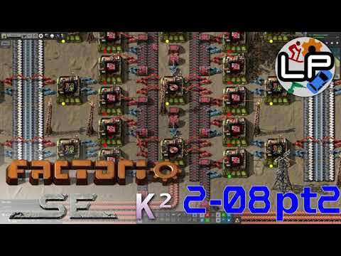 S2-E8 pt2 - Bottleneck On Rails - Laurence Plays Factorio: Space Exploration 0.6 + Krastorio²