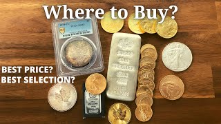 Where to Buy Gold; Online Dealers Ranked