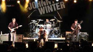 Johnny Winter, still alive and well in Freising, Germany May 2011